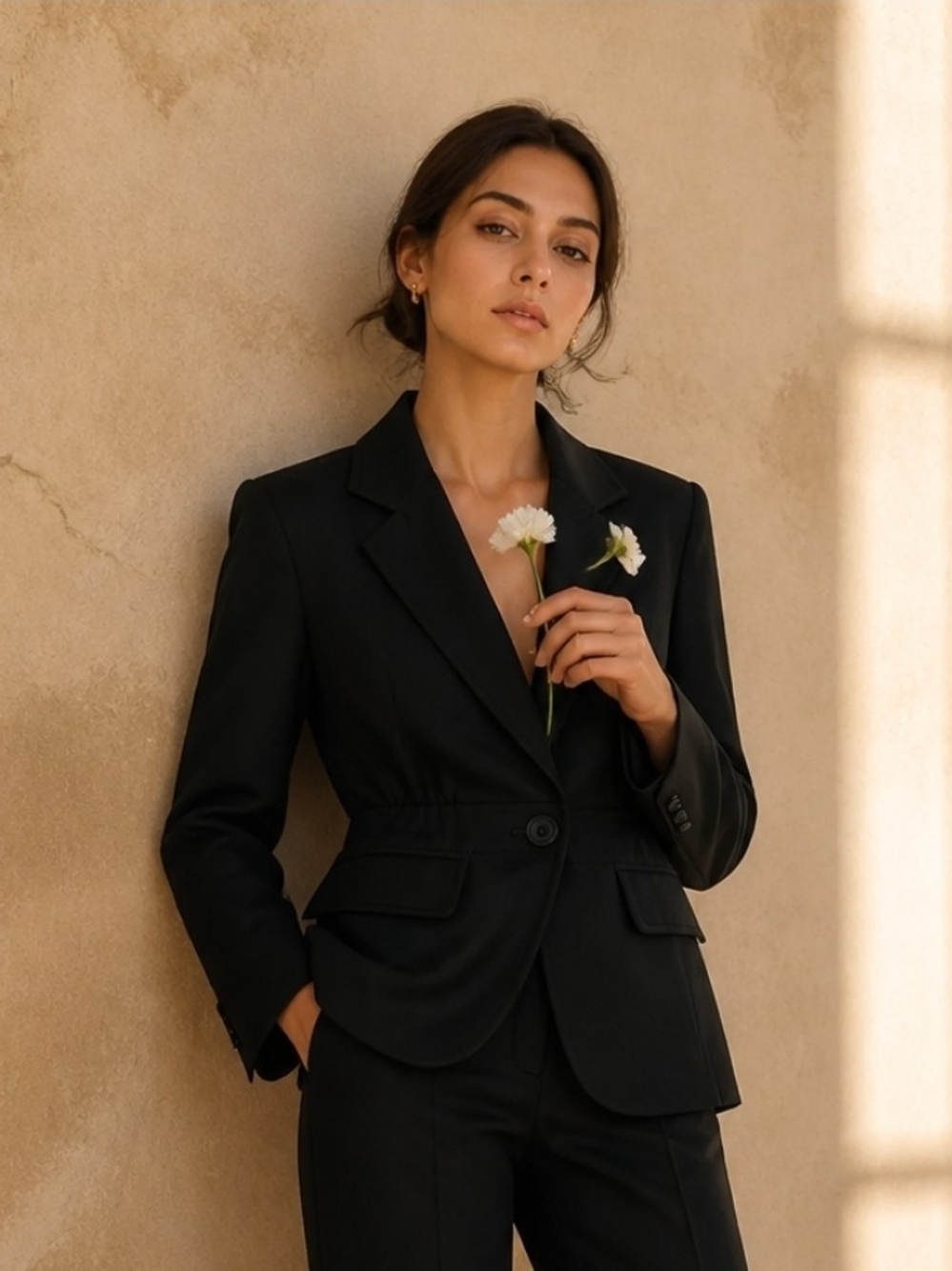 Nine Wesr Black Blazer Jacket - Classic Style